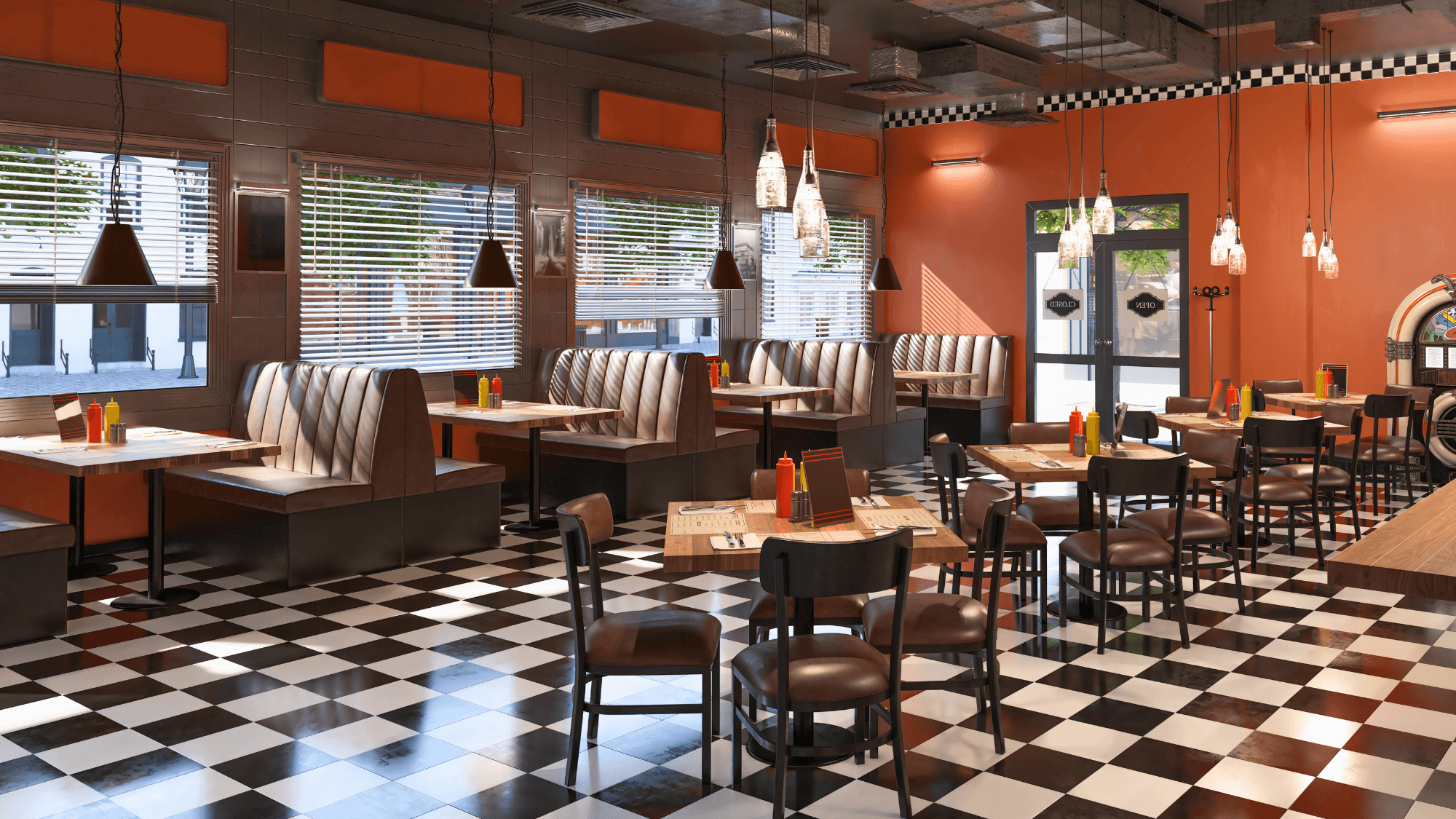 los angeles fast food booths