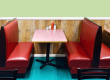 maximize space in restaurant booths