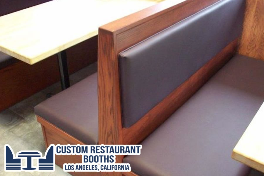 Restaurant Booths - Upholstered and Wood Custom Restaurant Booths